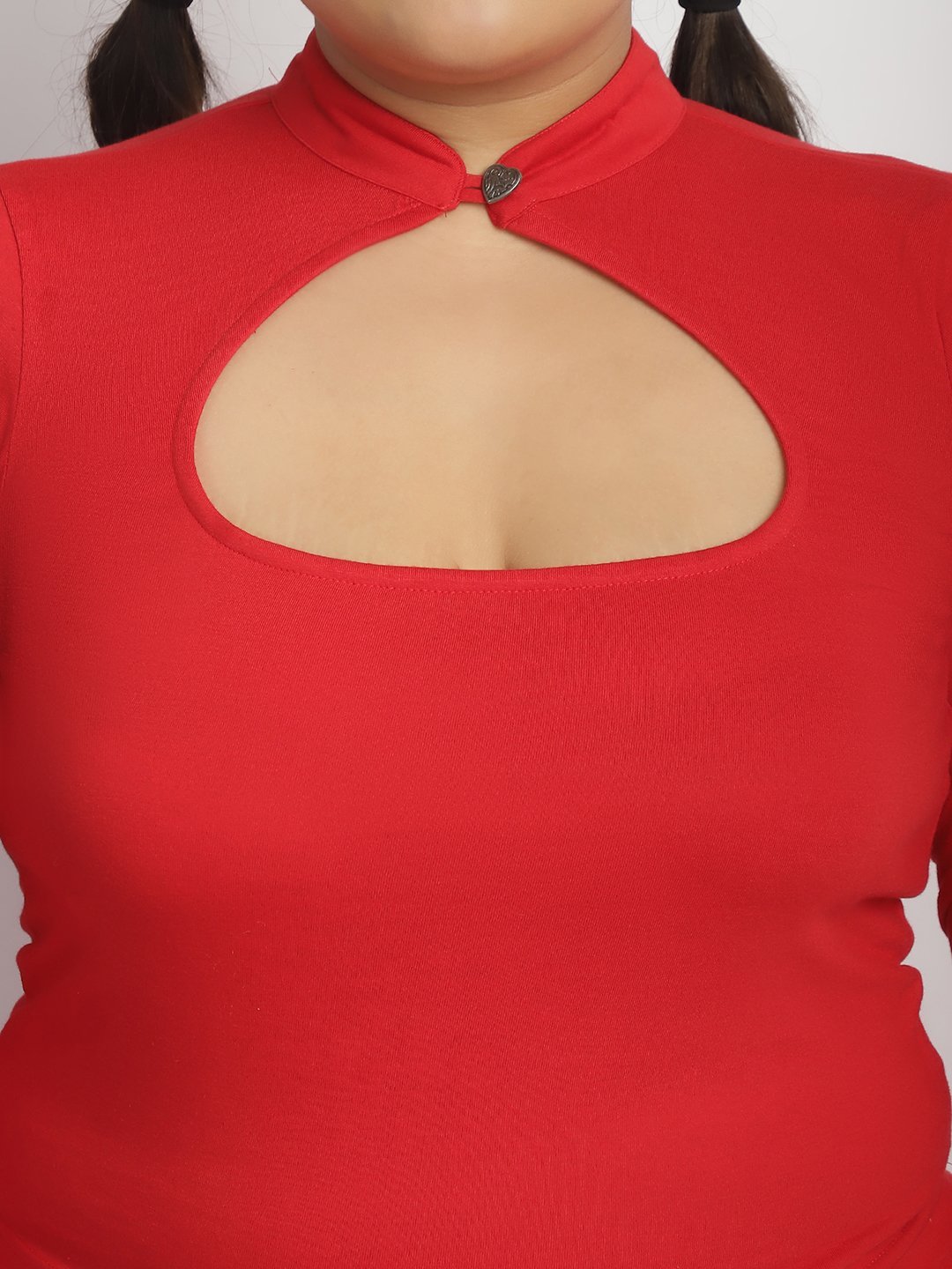 Cupcake Cutout Top : Red Color
