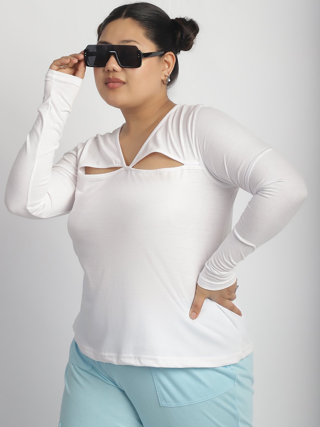 Sour Patch Top : White Color