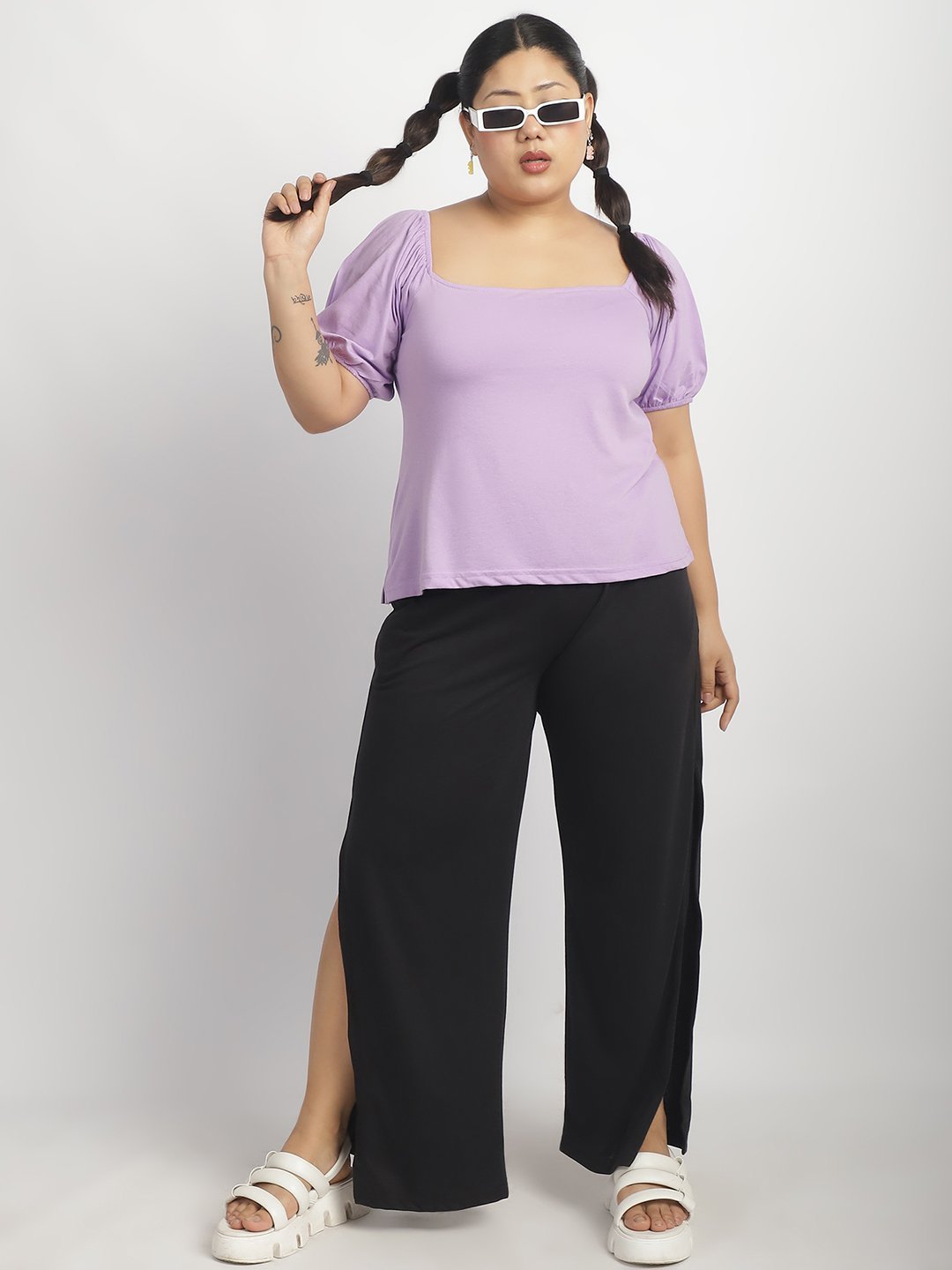 Bubblegum Top : Lilac Color