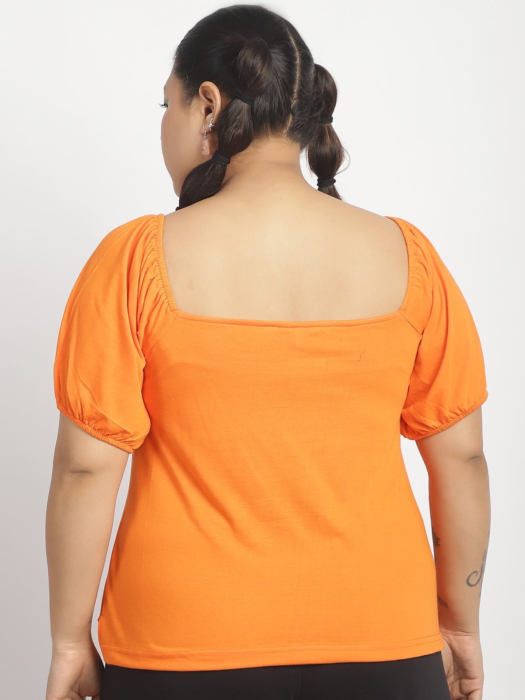 Bubblegum Top : Orange Color