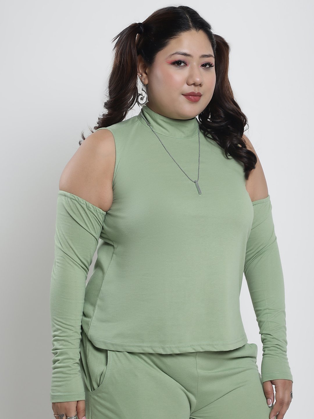 Play Date Top : Sage Green Color